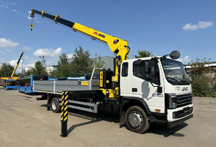JAC N120L КМУ HYVA HST6.3 E3 (6т) БОРТ 6,3×2,54×0,6м